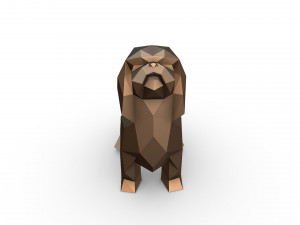 shih tzu figure 3D-Druckmodell