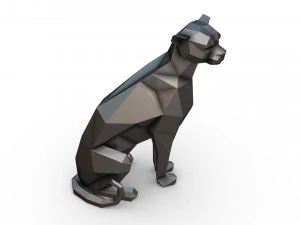 Cheetah Model Cetak 3D