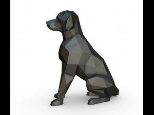 brittany spaniel epagneul breton 3D Print Model