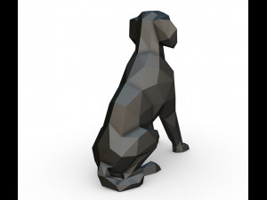 brittany spaniel epagneul breton 3D 프린트 모델