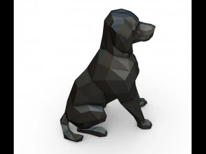 brittany spaniel epagneul breton 3D Print Model