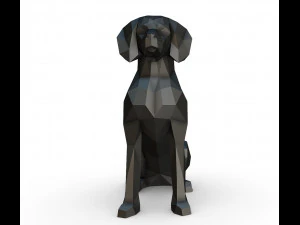 brittany spaniel epagneul breton 3D Print Model