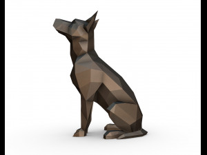 australian kelpie 3D 打印模型