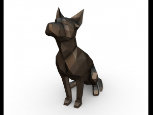 australian kelpie 3D 打印模型
