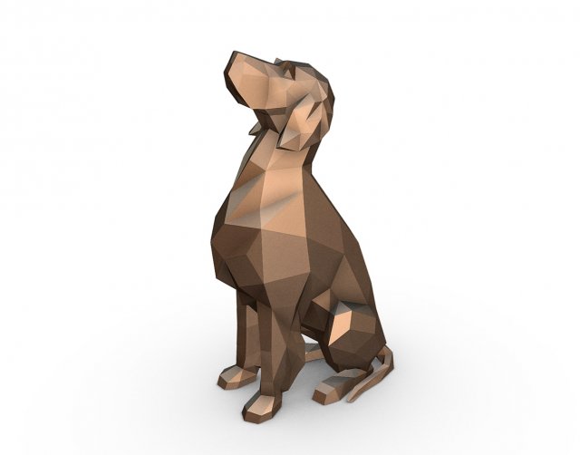 english setter 3D Print Model .c4d .max .obj .3ds .fbx .stl .blend 