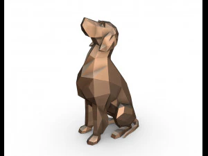 english setter 3D Print Model