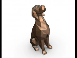 seter angielski Model do druku 3D