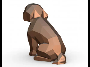 maltese dog 3D Print Model