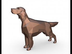 english setter 3D Принт Модель