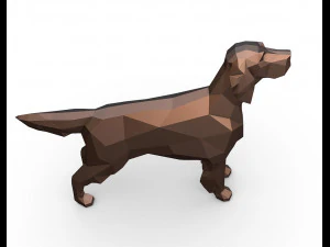 english setter 3D Print Model
