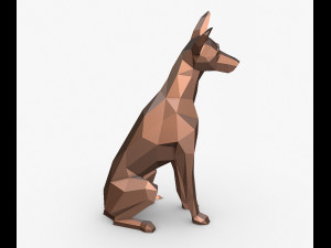 Podenco canario dog Modello di stampa 3D