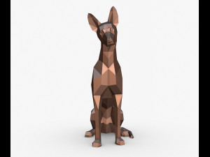 Podenco canario dog Modello di stampa 3D