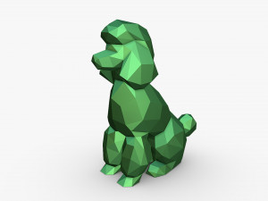 Poodle figure Modelo de impresión 3D