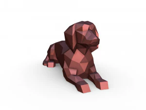 Dachshund figure 3D Print Model
