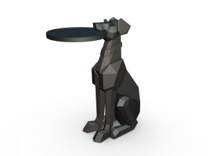 Doberman figure 2 3D Print Model