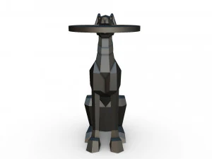 डोबर्मन चित्र 2 3D प्रिंट मॉडल