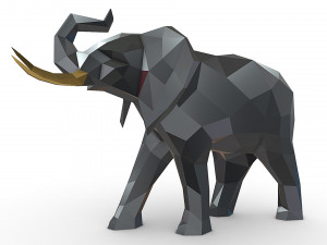 Elephant figure Modello di stampa 3D