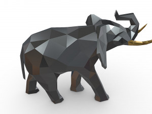 Elephant figure Modello di stampa 3D
