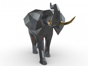 Elephant figure Modello di stampa 3D