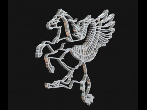 Pegas 3D Print Model