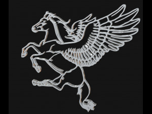 Pegas Modelo de Impressão 3D