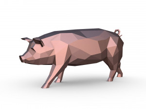 Pig figure 3D Принт Модель