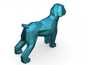 Wheaten Terrier 3D Print Model