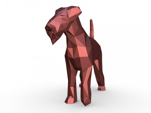 Airedale terrier 3D Принт Модель