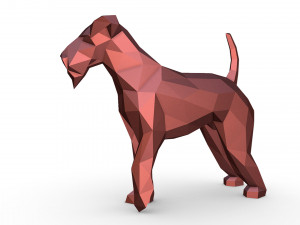 Airedale terrier 3D Принт Модель