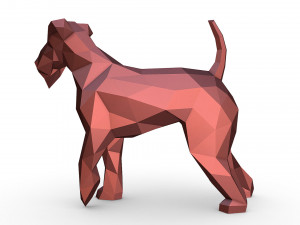 Airedale terrier 3D Принт Модель