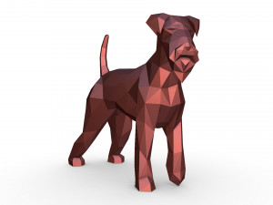 Airedale terrier 3D Принт Модель