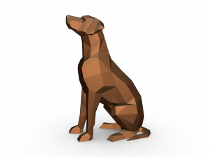 Rhodesian ridgeback 3D 打印模型