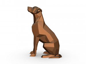 Rhodesian ridgeback Modelo de impresión 3D