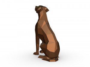 Rhodesian ridgeback Modelo de impresión 3D