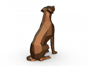 Rhodesian ridgeback Modelo de impresión 3D