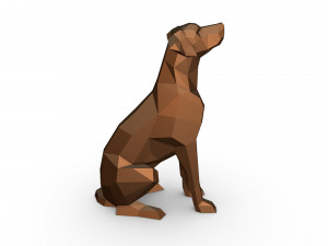 Rhodesian ridgeback Modelo de impresión 3D