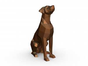 Rhodesian ridgeback Modelo de impresión 3D