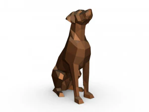 Rhodesian ridgeback 3D Print Model