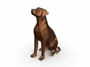 Rhodesian ridgeback Modelo de impresión 3D