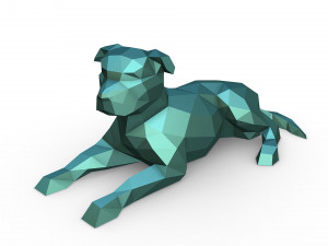 Staffy staffordshire bull terrier Modelo de impresión 3D