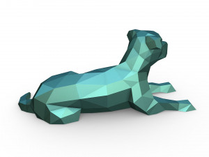 Staffy staffordshire bull terrier 3D-Druckmodell