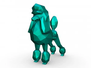 Poodle figure 3D Print Model