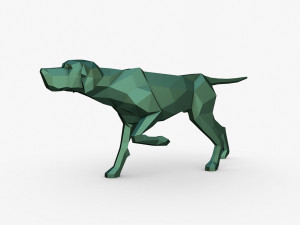 English Pointer 3D Принт Модель