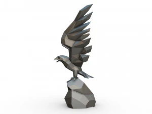 Eagle figure 3D Print Model