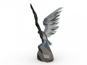 Eagle figure Modelo de impresión 3D