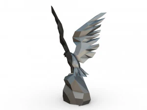 Eagle figure 3D Print Model