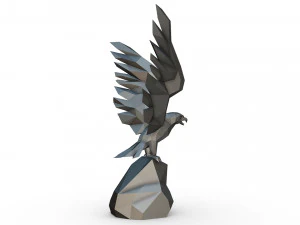 Eagle figure 3D Print Model