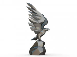 Eagle figure 3D Print Model