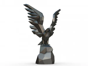 Eagle figure 3D Print Model