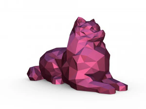 Spitz di Pomerania Modello di stampa 3D